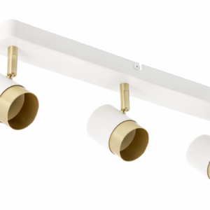 Ceiling luminaire ORIO, IP20, max. 50 W, 3*GU10, round, white