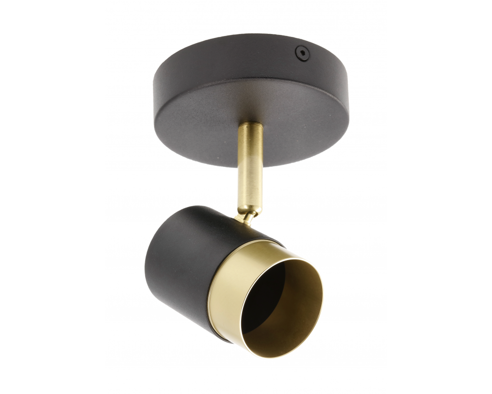 Ceiling luminaire ORIO, IP20, max. 50 W, 1*GU10, round, black