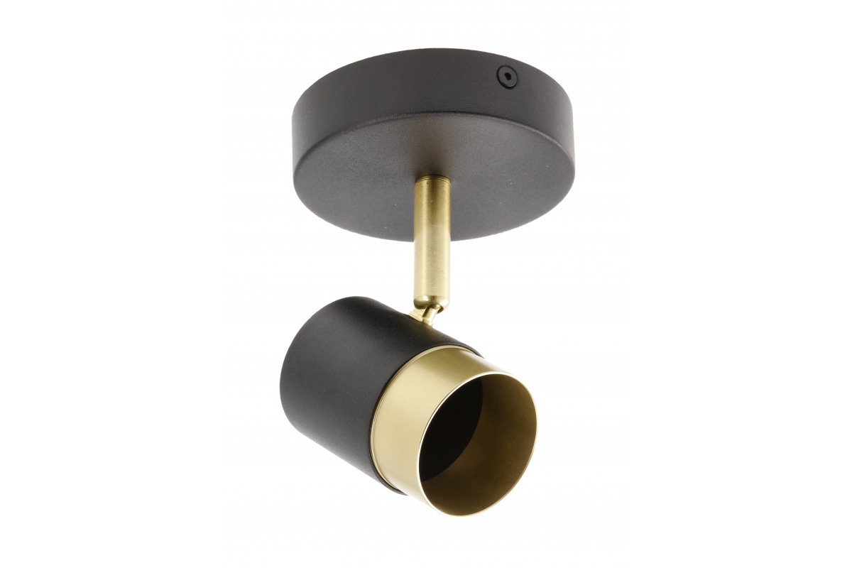 Ceiling luminaire ORIO, IP20, max. 50 W, 1*GU10, round, black