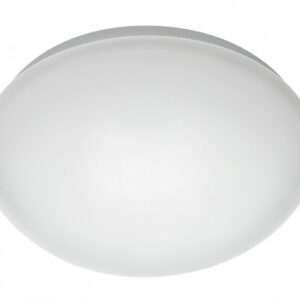 Luminaire with microwave motion sensor, for E27 lamps, 1xE27 max. 25 W, AC220-240V, milky diffuser, IP20, 360⁰