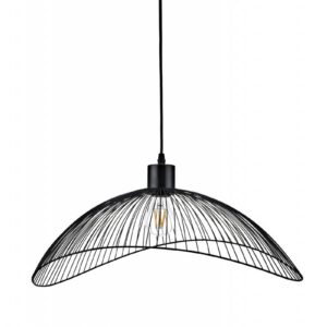 Ceiling fixture RETO 1,4137,AC220-240V,50/60Hz,1*E27, IP20, Diameter 40 CM, single, black