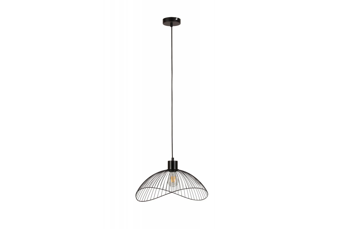 Ceiling fixture RETO 2, 4151,AC220-240V,50/60Hz,1*E27, IP20, Diameter 50 CM, single, black
