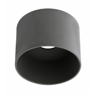 Ceiling luminaire SAKURA, ES111, GU10, 120x85 mm, IP20, black