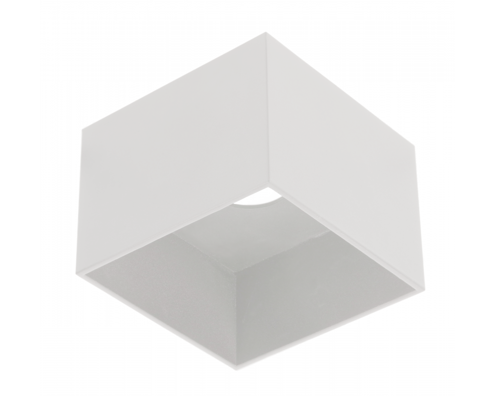 Ceiling luminaire SAKURA, ES111, GU10, 120x120x85 mm, IP20, black