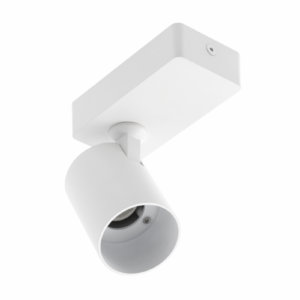 Wall fixture  SANTO, aluminium, IP20, max. 20W, single, round, white