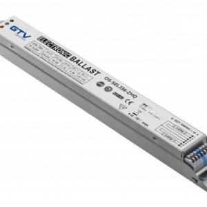 Electronic ballast for luminaires 2x36W, T8, EEI=A2, PF>0.98, AC220-240V, 50/60Hz