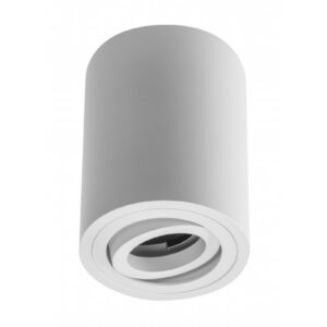 Ceiling luminaire housing SENSA, Ø85x115 mm, IP20, max. 50 W, white