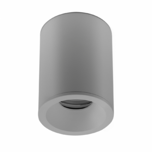 Ceiling luminaire housing SENSA AQUA, Ø85x115 mm, IP54, gray