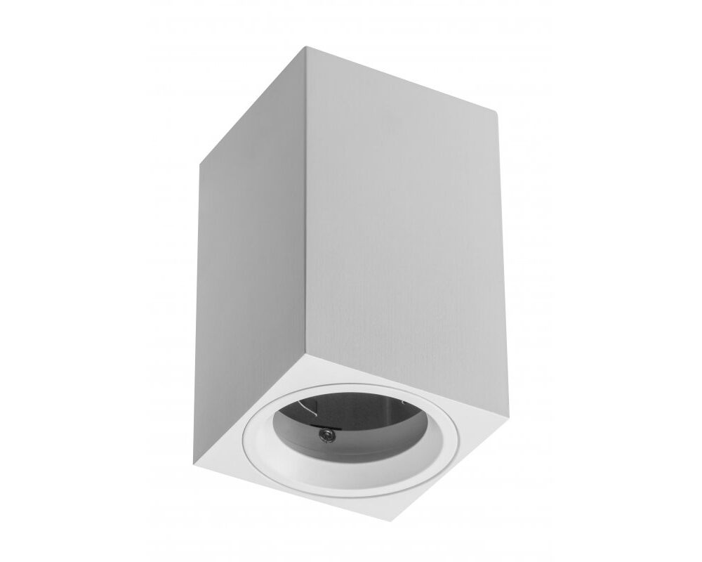 Ceiling luminaire housing SENSA MINI, 70x70х115 mm, IP20, max. 50 W, white