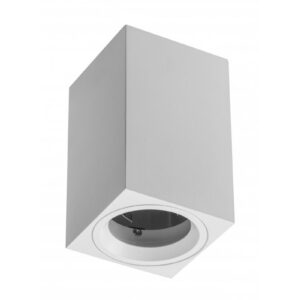 Ceiling luminaire housing SENSA MINI, 70x70х115 mm, IP20, max. 50 W, white
