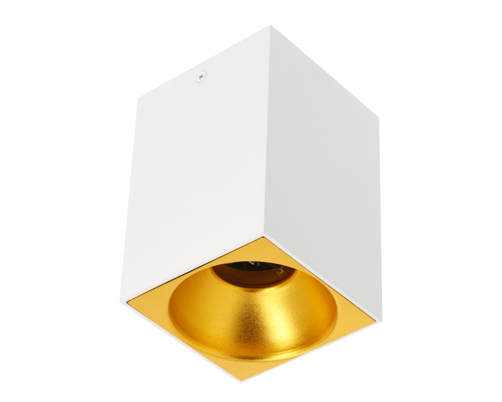 Ceiling luminaire TENSA, GU10, 90x90x140 mm, IP20, white