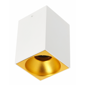 Ceiling luminaire TENSA, GU10, 90x90x140 mm, IP20, white