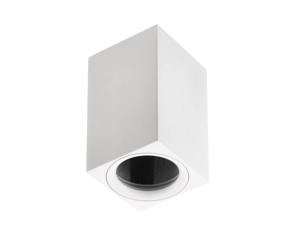 Ceiling luminaire TIPO, GU10, IP20, max. 50 W, square, white