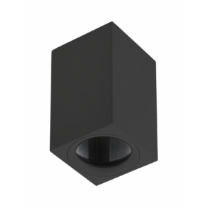Ceiling luminaire TIPO, GU10, IP20, max. 50 W, square, black