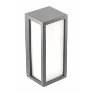 Facade luminaire VASTI, E27, max. 12 W, IP54, graphite
