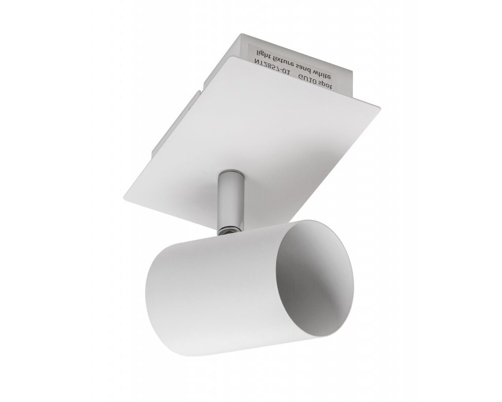 Ceiling luminaire VENETO, IP20, max. 20 W, 1 x GU10, round, white