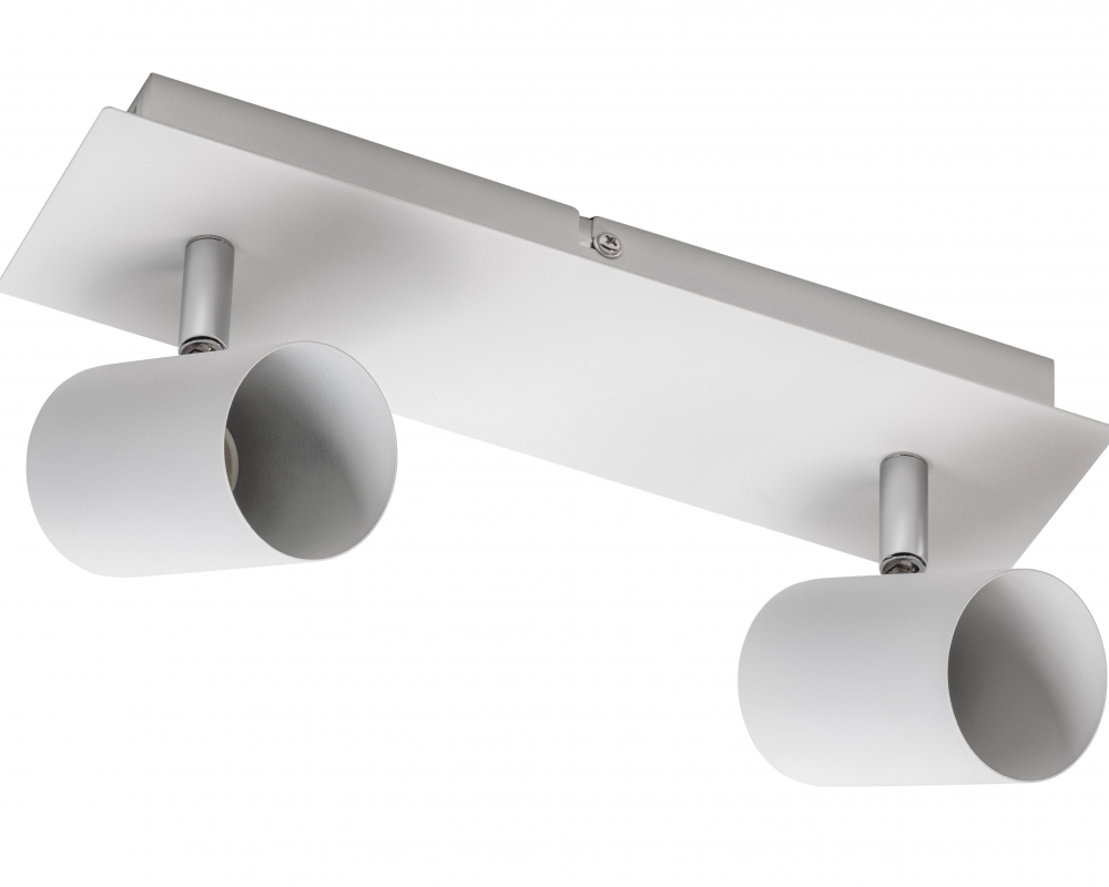 Ceiling luminaire VENETO, IP20, max. 2*20 W, GU10, round, white