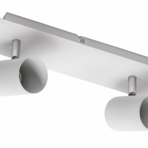 Ceiling luminaire VENETO, IP20, max. 2*20 W, GU10, round, white