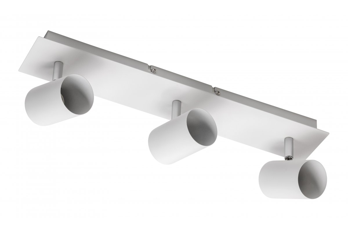 Ceiling luminaire VENETO, IP20, max. 3*20 W, GU10, round, white