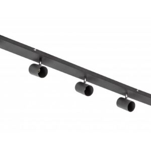 Ceiling luminaire VENETO, IP20, max. 5*20 W, GU10, round, black