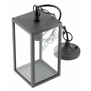 Pendant garden luminaire VENTANA, E27, IP54, max. 20 W, black