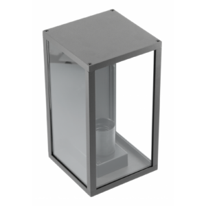 Facade luminaire VENTANA, E27, IP54, max. 20 W, black