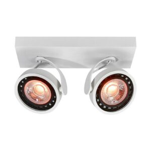 Ceiling fixture Wally,4373,AC220-240V, 50/60 Hz, IP 20,2*Gu10,ES111, double, white