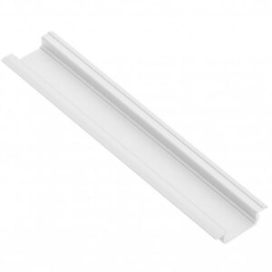 Profile GLAX for LED strip, recessed, 2 m, white