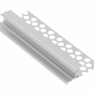 Profile GLAX for LED strip, for drywall, not anodized
