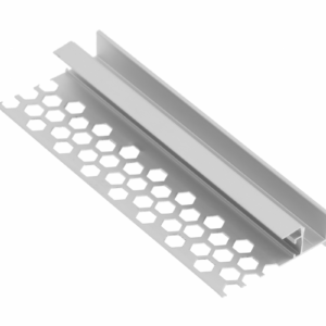 Profile GLAX for LED strip, for drywall, not anodized