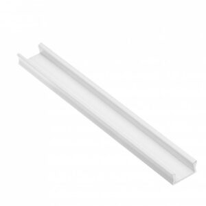 Profile GLAX MINI for LED strip, surface-mounted, 2 m, white