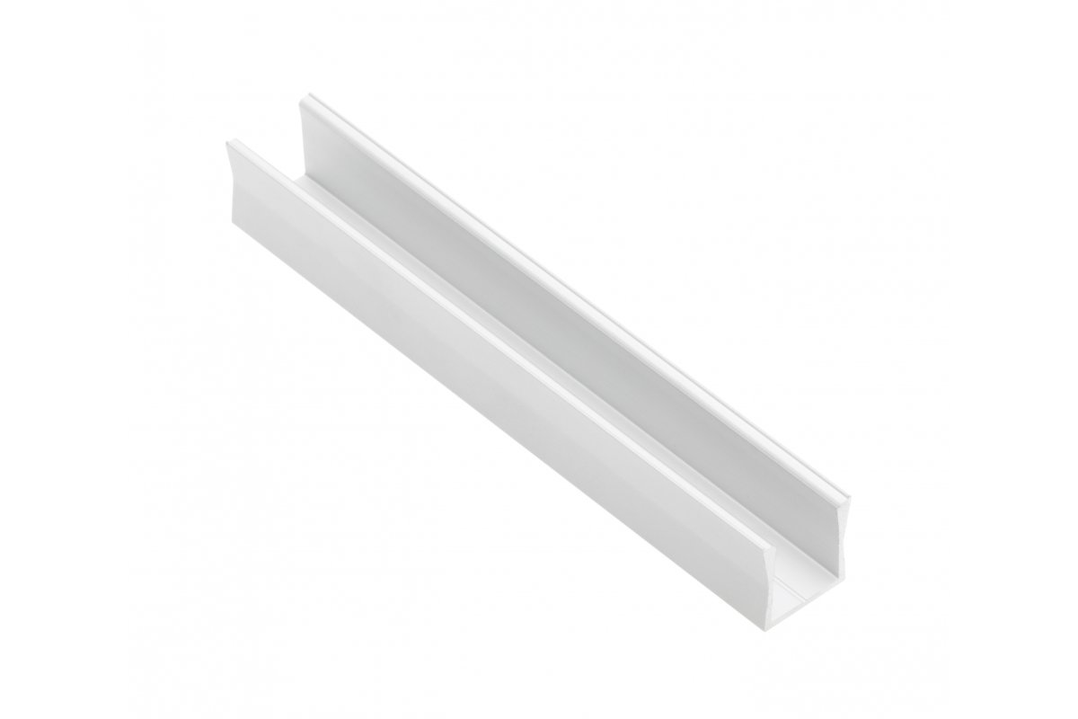 Profile GLAX MINI high for LED strip, surface-mounted, 2 m, white