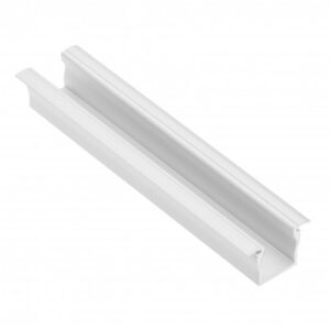 Profile GLAX MINI high for LED strip, recessed, 2 m, white