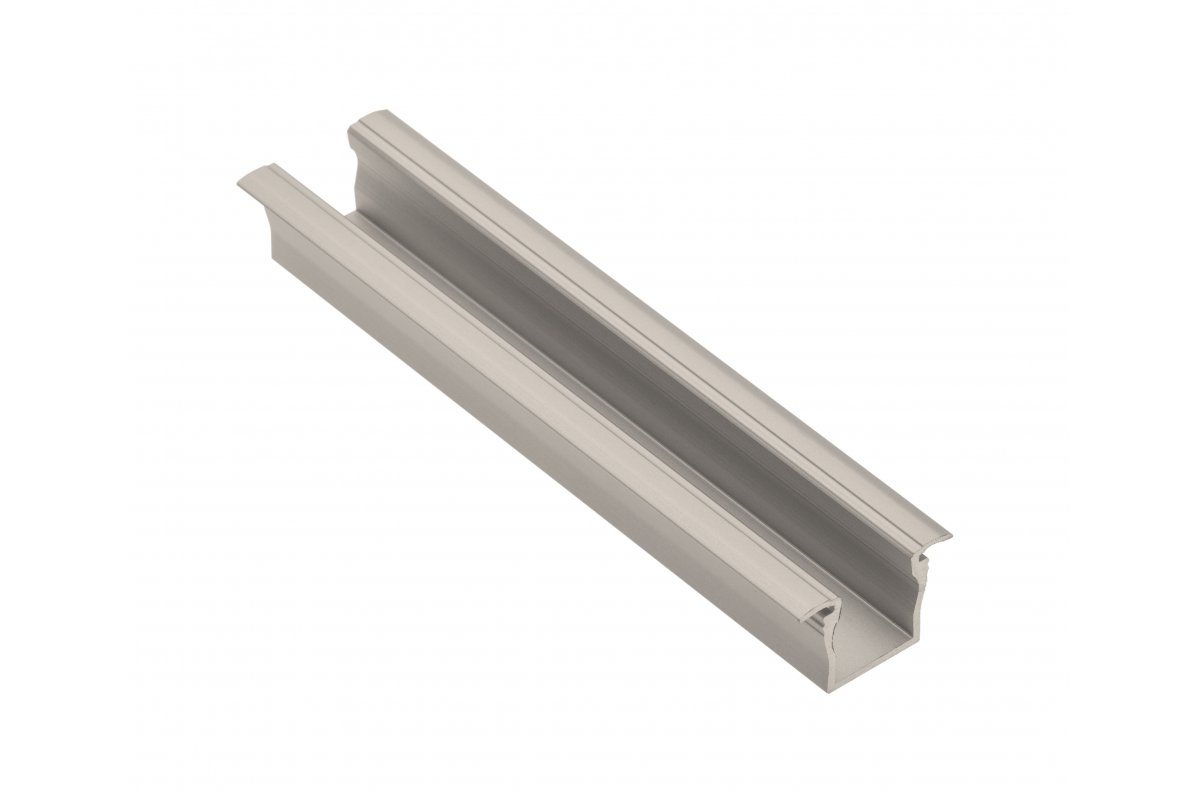 Profile GLAX MINI high for LED strip, recessed, 2 m, champagne