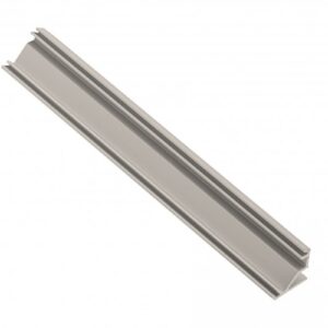 Profile GLAX for LED strip, corner surface-mounted, 2 m, champagne