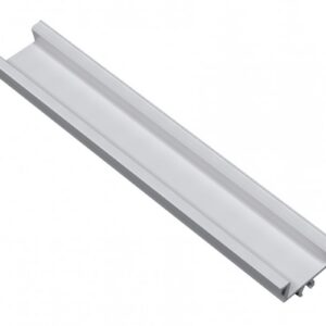 Profile GLAX for LED strip, recessed with lighting angle adjustment, 2 m