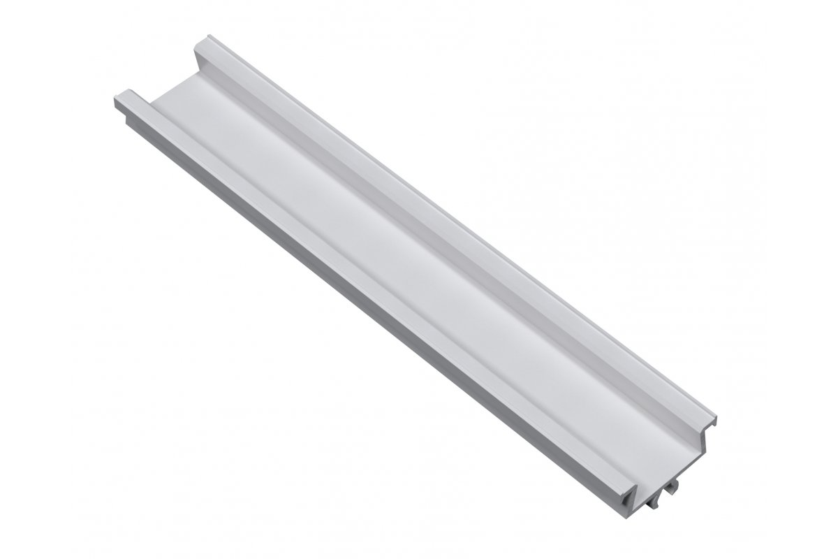 Profile GLAX for LED strip, recessed with lighting angle adjustment, 2 m