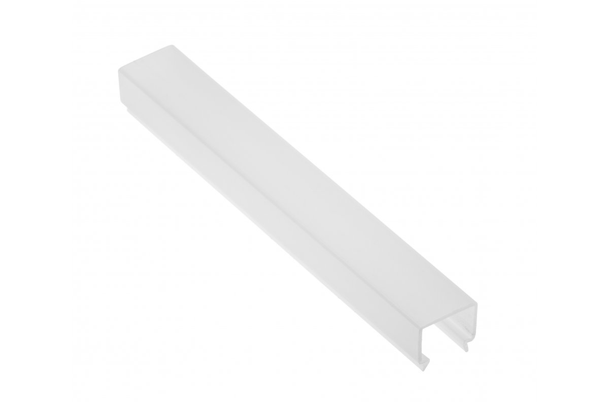 Diffuser, for profile GLAX MINI, rectangular, milky, 3 m