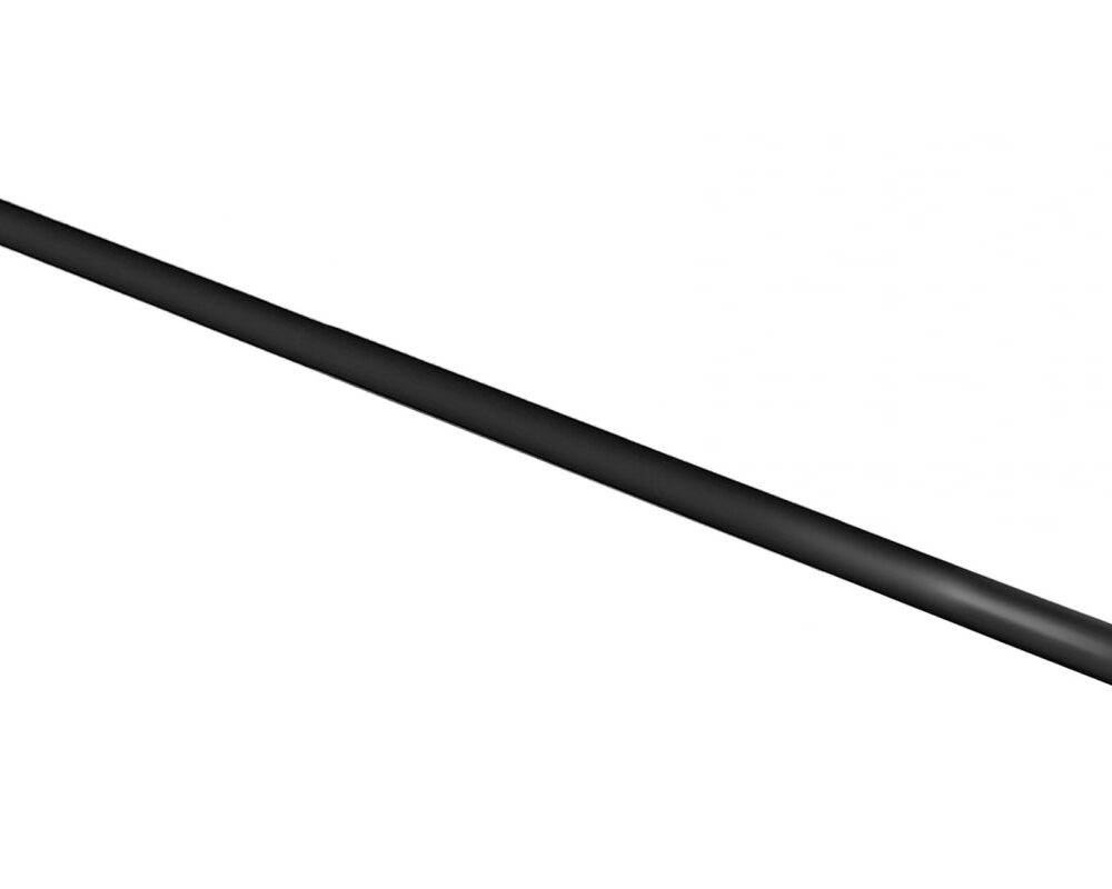 Seal for profile GLAX end, 10 m, black