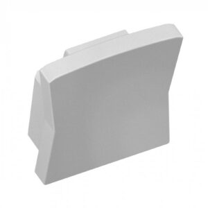 Plug for surface-mounted profile GLAX MICRO, (set of 10 pcs.), gray