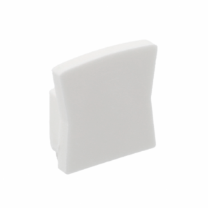 Plug for profile PA-GLAXMNKW-AL, (set of 10 pcs.), white