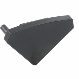 Plug for corner surface-mounted profile GLAX, left 5pcs.+right, (set of 10 pcs.), black
