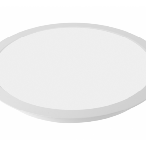 G-TECH LED luminaire FABRO, 24 W, 2400 lm, 4000K, AC220-240V, IP40, recessed, round, white