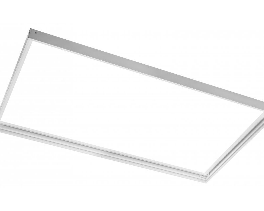 Frame for surface mounting of LED panel 30x60cm, white