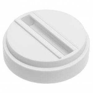 Base for surface mounting for 3-phase adapter, white