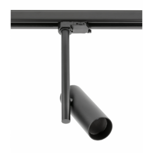 Track luminaire GROSSO, GU10, max. 20 W, AC220-240V, IP20, round, black