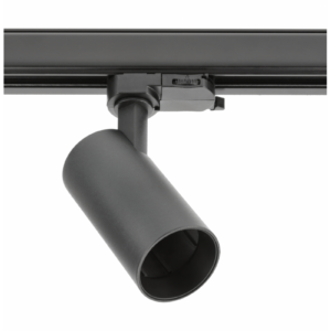 Track luminaire LIMA, GU10, max. 20 W, AC220-240V, IP20, round, black