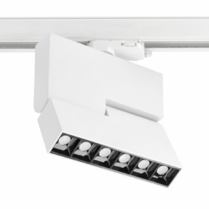 LED track luminaire SIERRA, 18 W, 1620 lm, 4000K, AC220-240V, IP20, 48°, white