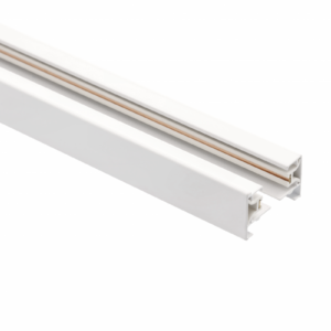 1-phase track, 2 m, white