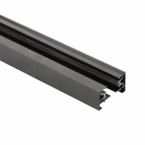 1-phase track, 2 m, black